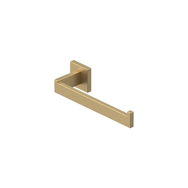 Deltana 10-in TOWEL HOLDER, SINGLE POST, MM SERIES in Brushed Brass MM2008-4 - main